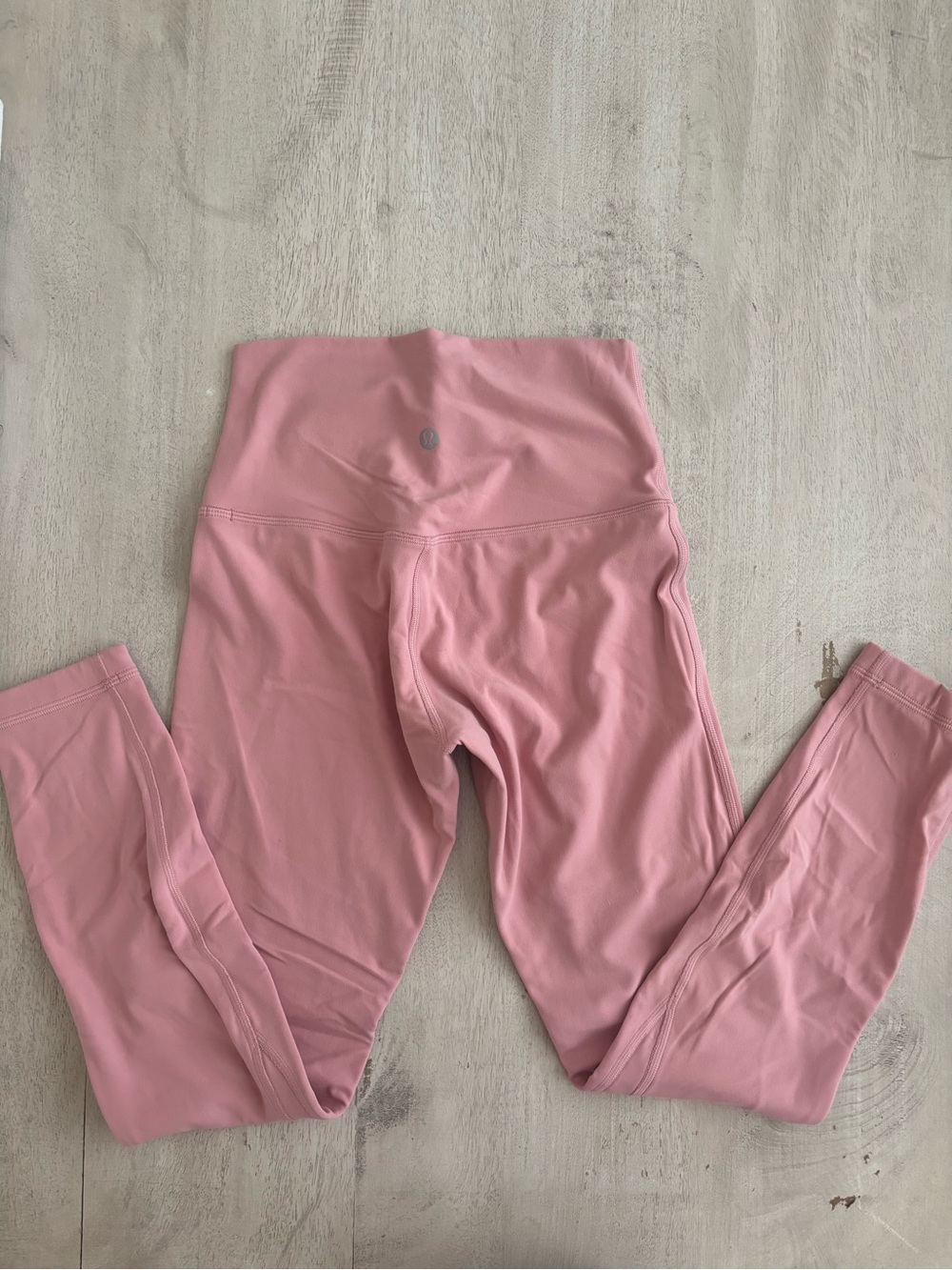 lululemon athletica Pink High-Rise Align Crop Leggings